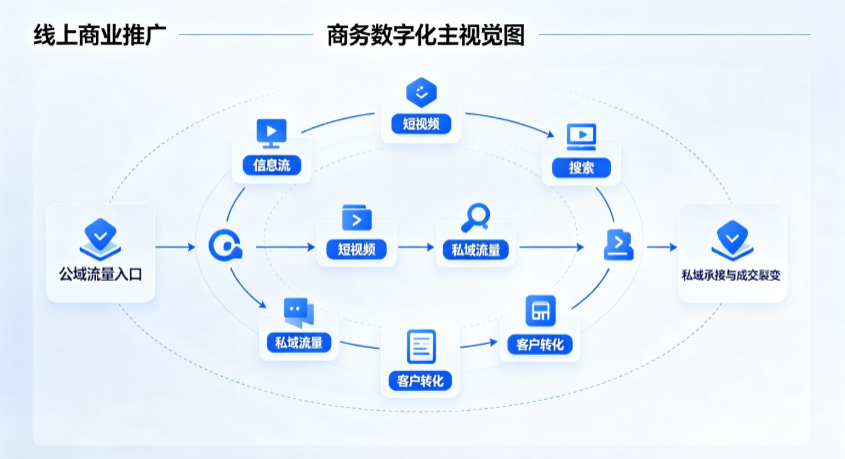 樊城区线上商业推广怎么做？全域流量闭环搭建与低成本转化实战指南